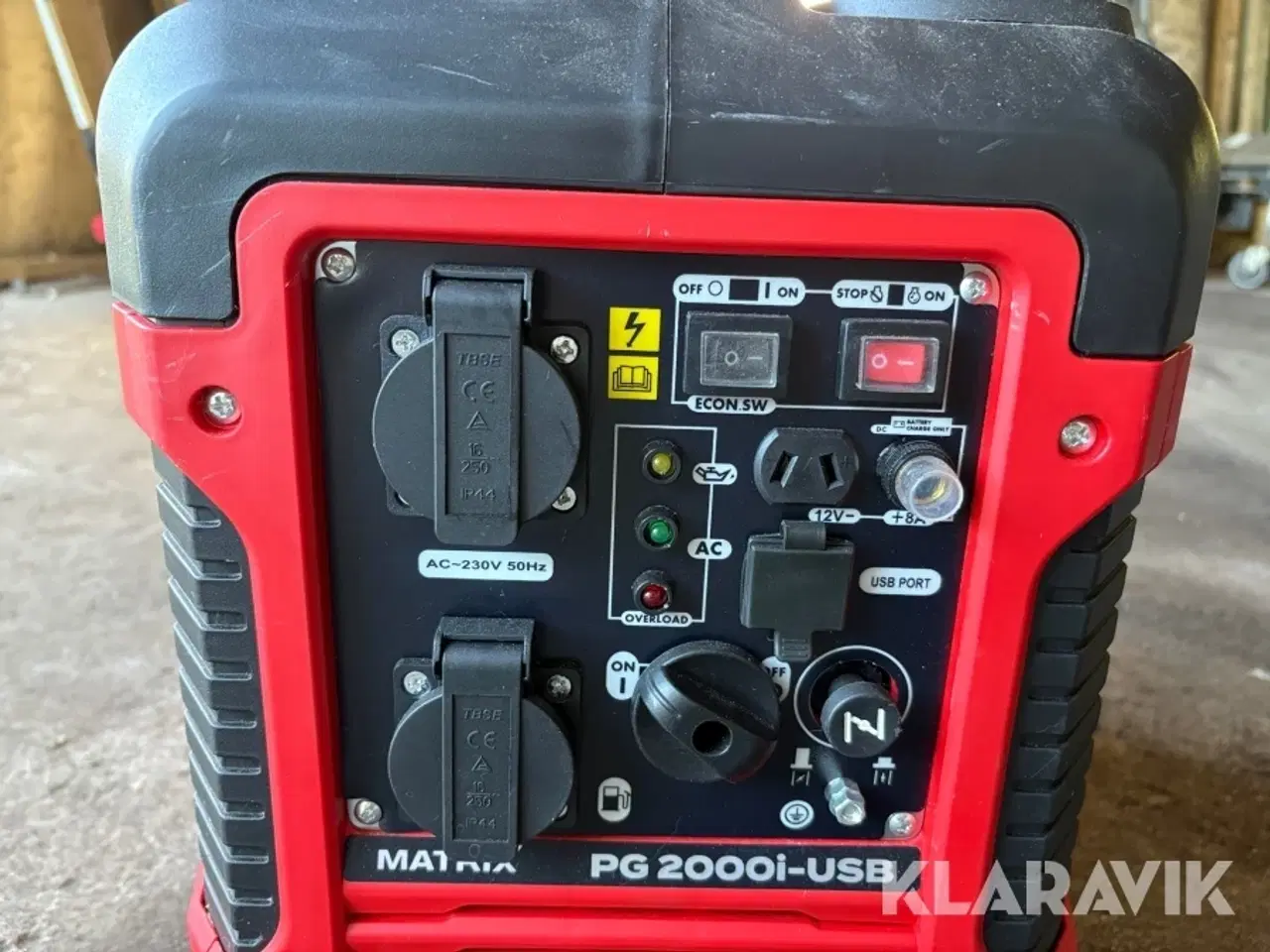 Billede 9 - Generator Matrix PG 2000i-USB