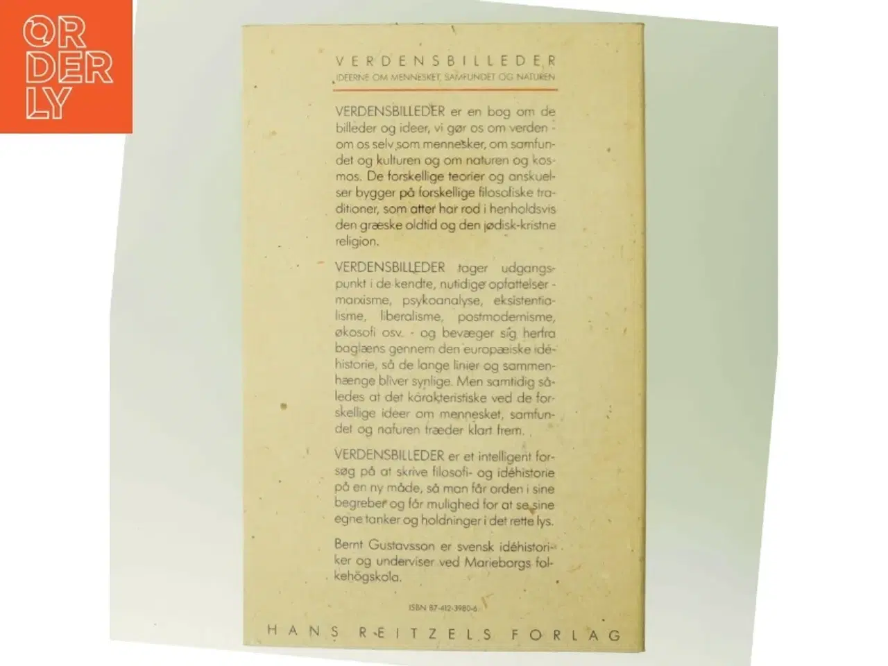 Billede 3 - Verdensbilleder af Bernt Gustavsson (Bog)