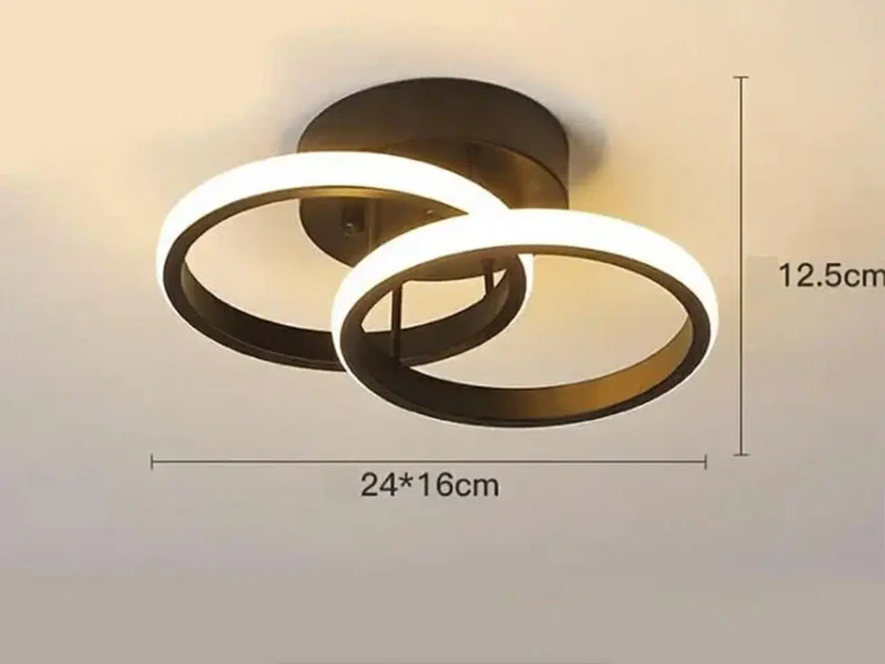 Billede 3 - Aurora Prestige Loftslampe Rund 20W