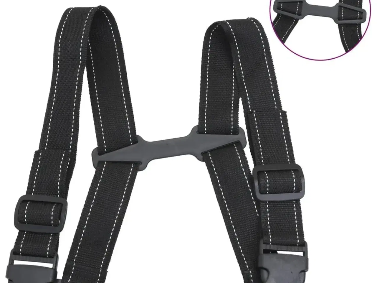 Billede 5 - Waders med støvler og bælte str. 40 mørkegrøn