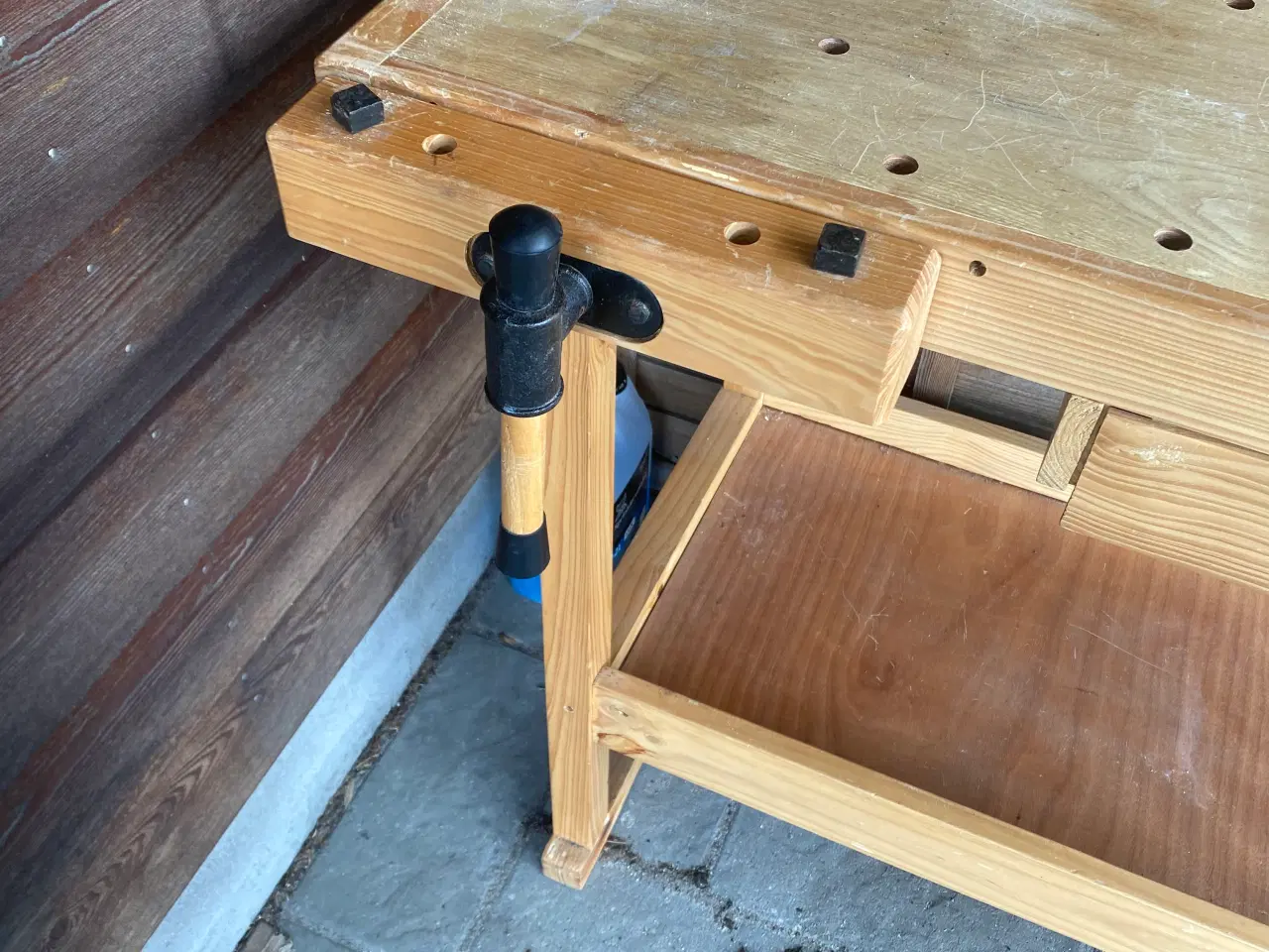 Billede 2 - Træarbejdsbord ( slagbænk )