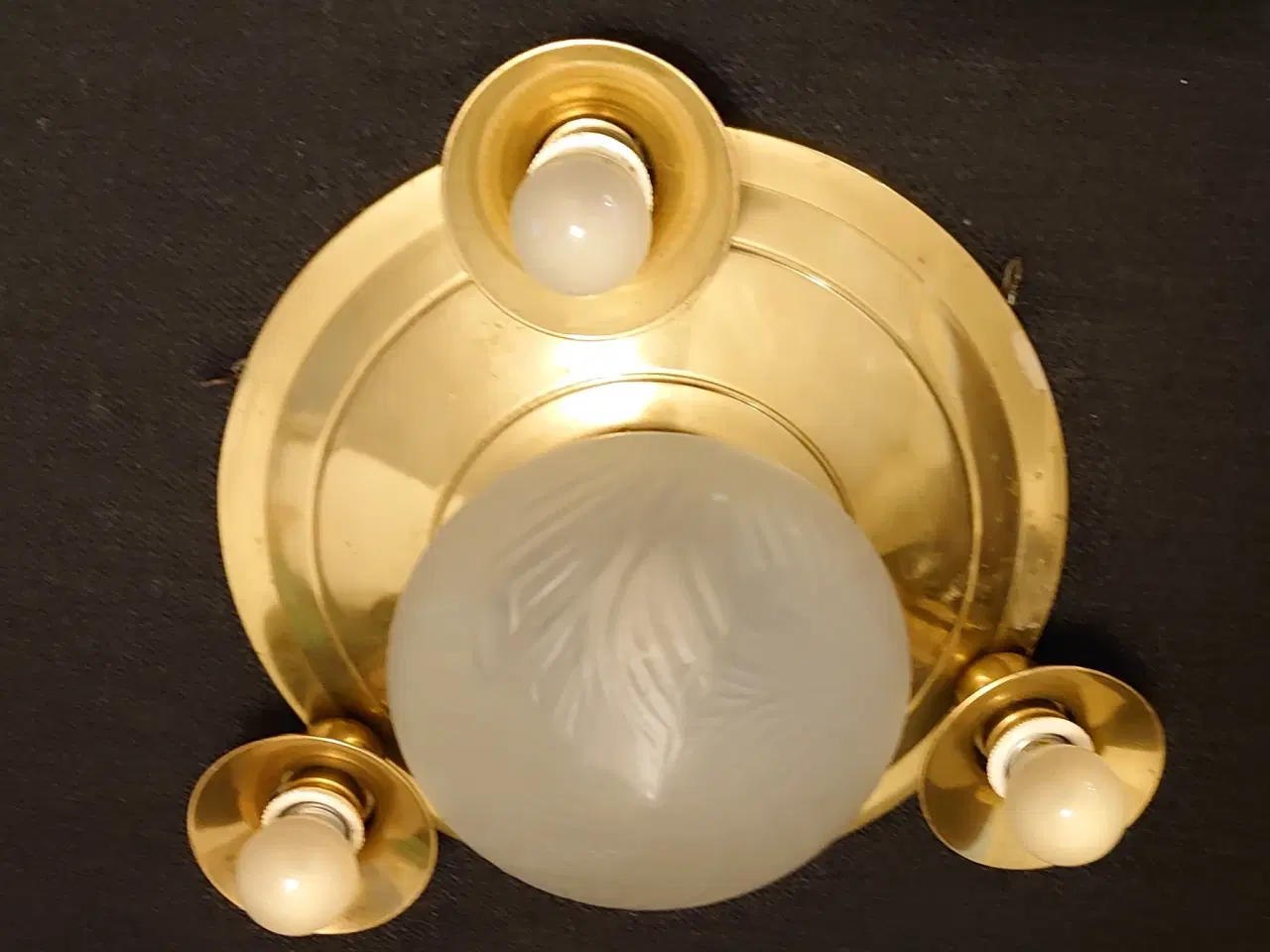 Billede 1 - Gammel loftslampe
