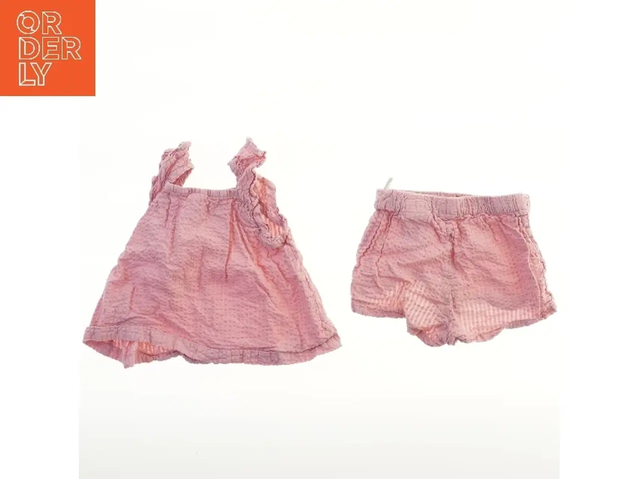 Billede 2 - Lyserødt sommersæt til børn fra H&M (str. 80)