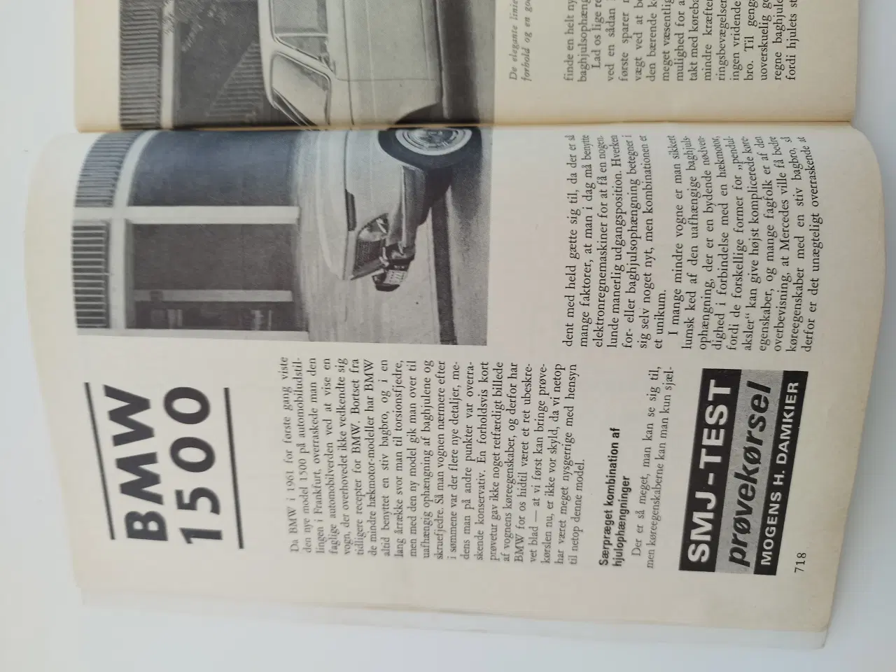 Billede 11 - BMW 1500. Hæfte Skandinavisk Motor Journal 