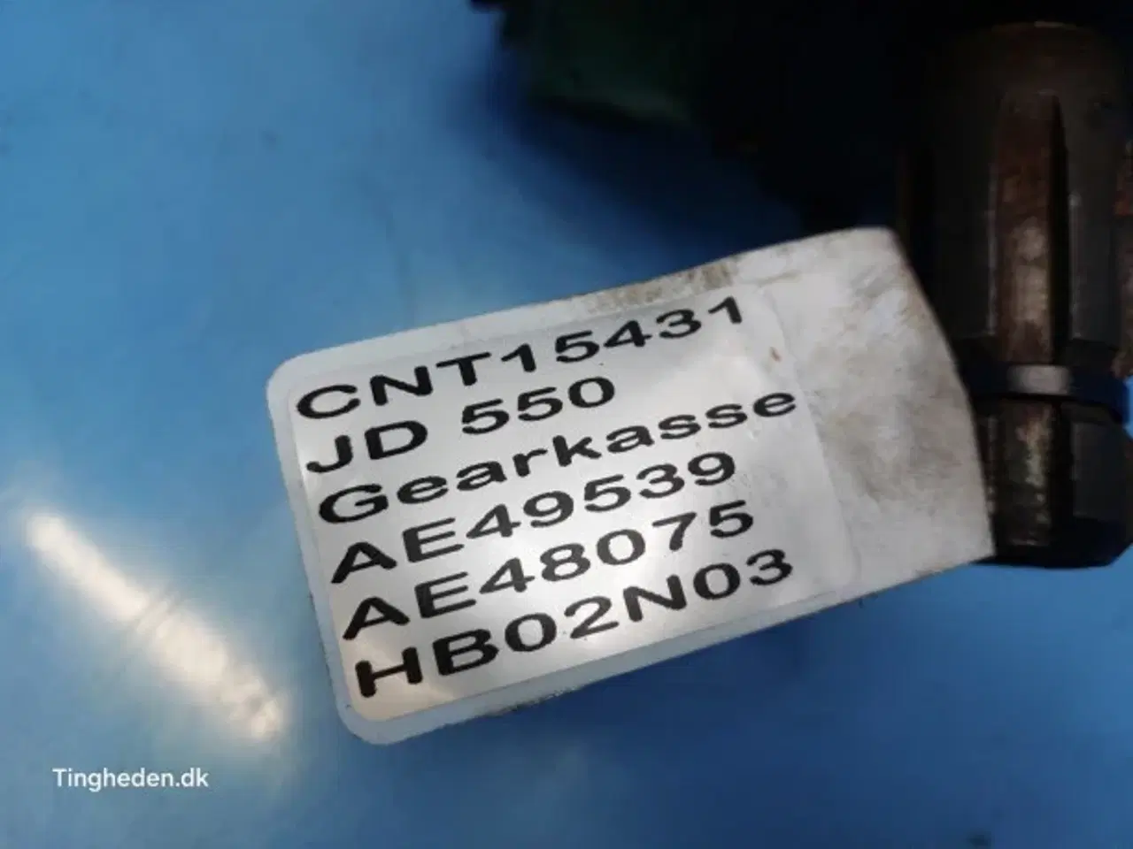 Billede 21 - John Deere 550 Gearkasse AE49539