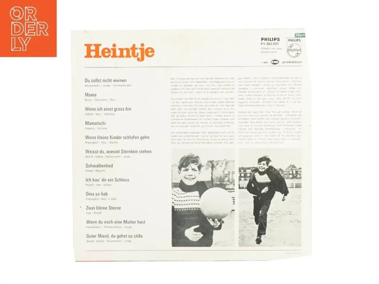 Billede 2 - Heintje Vinylplade