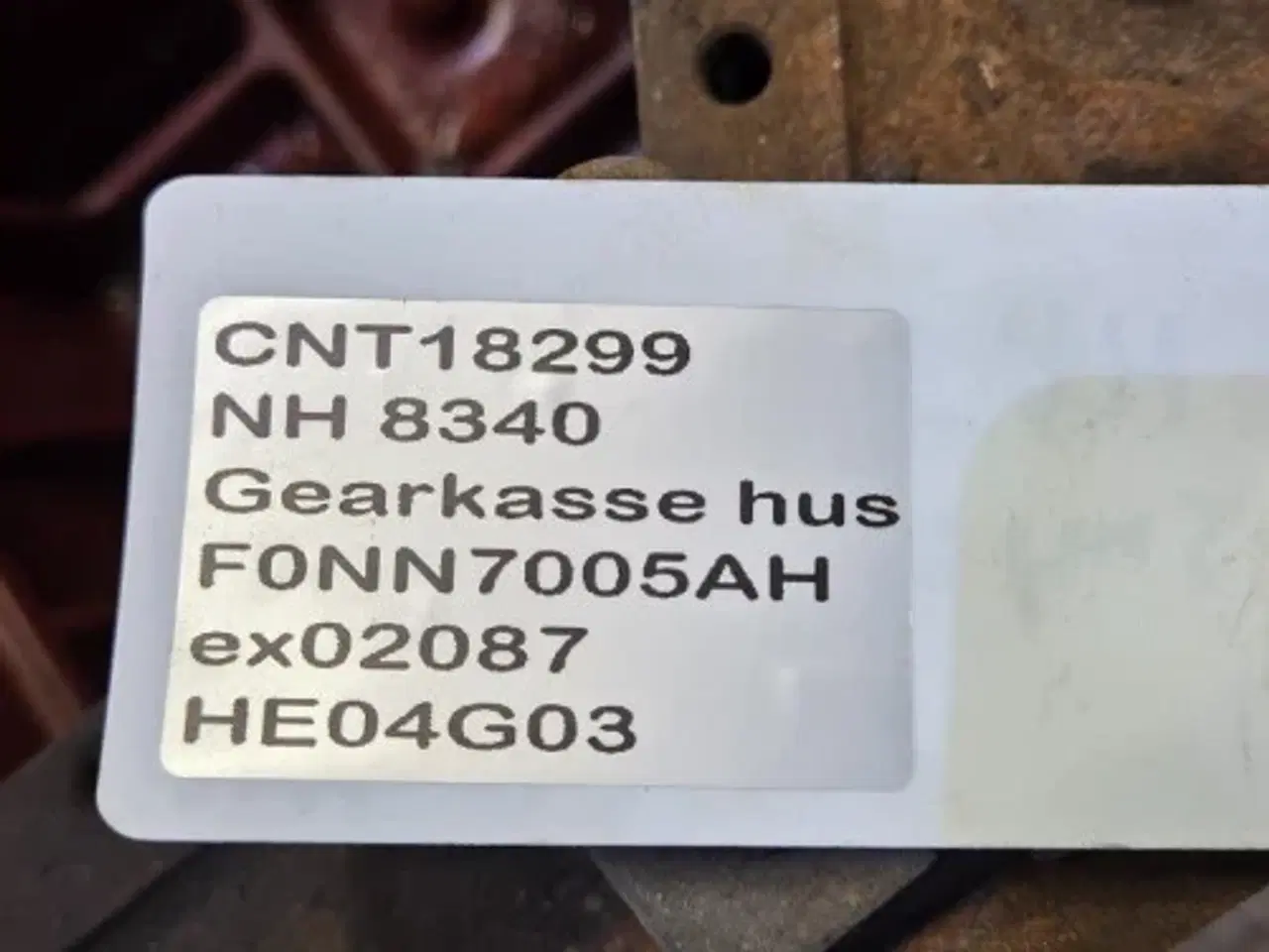 Billede 24 - New Holland 8340 Gearkasse Hus F0NN7005AH