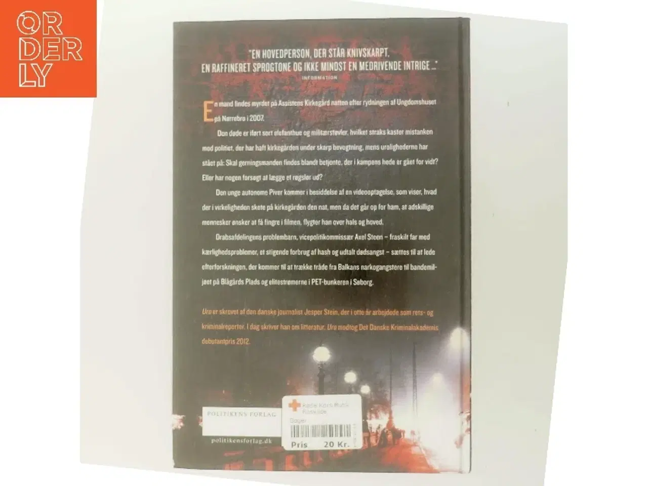 Billede 3 - Uro af Jesper Stein (Bog)