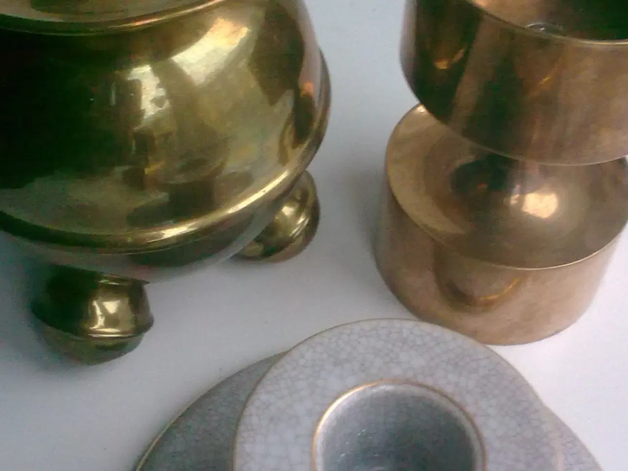 Billede 14 - Gammel bulet julestage i Messing eller NY design