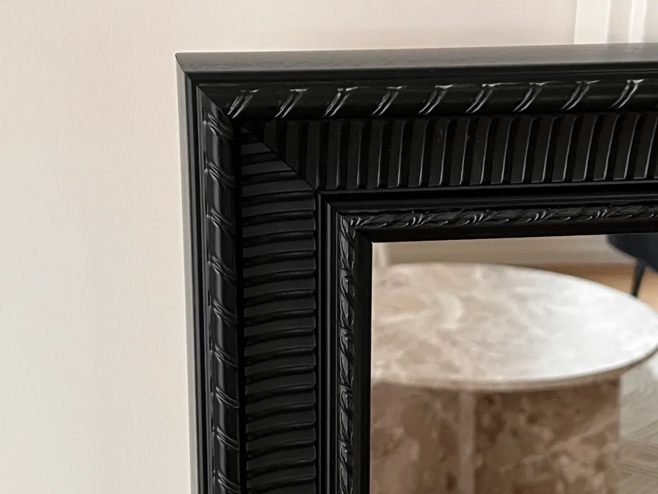 Billede 2 - Ilva spejl med sort ramme.