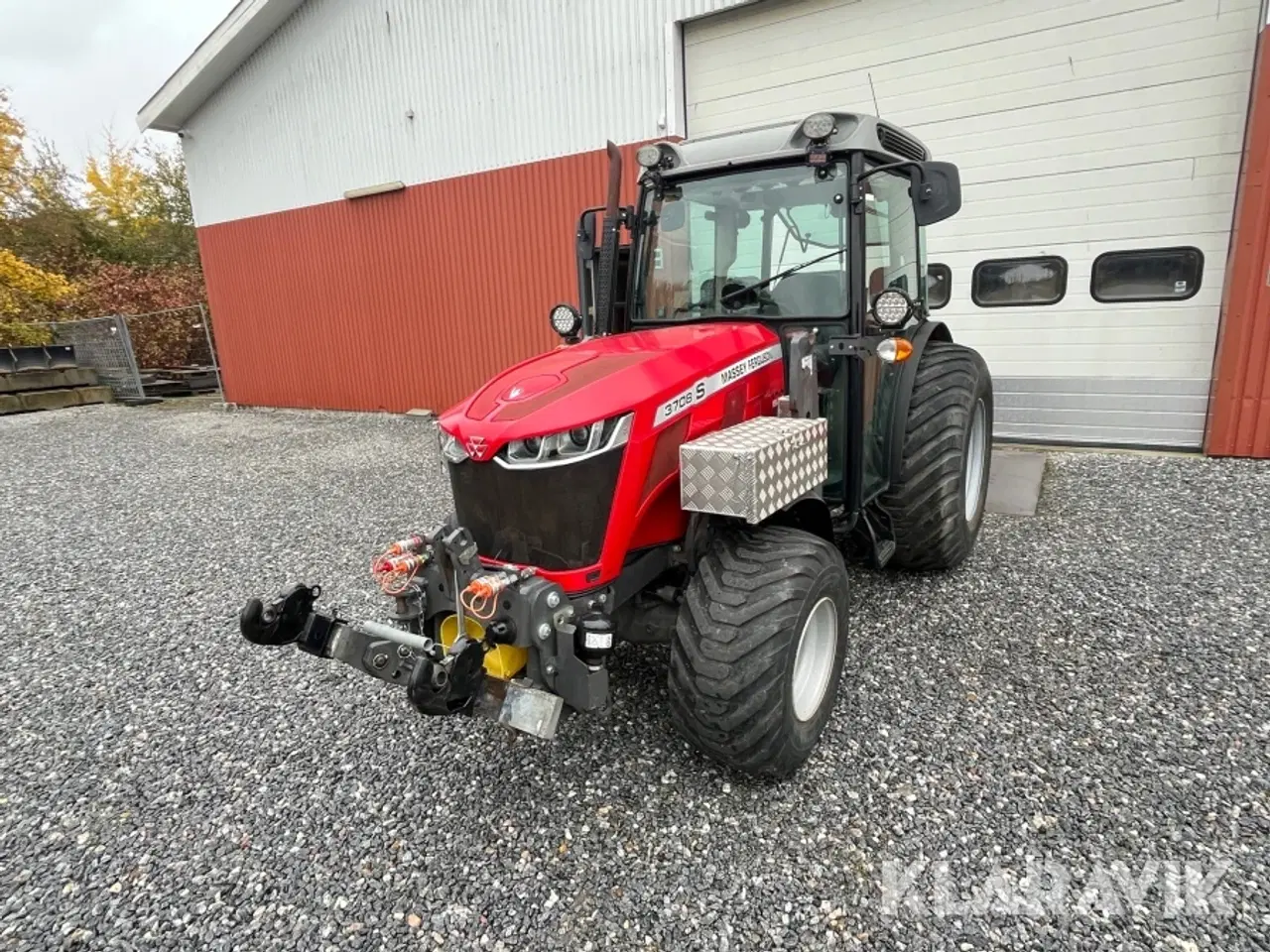 Billede 1 - Traktor Massey Ferguson 3708 S med frontlæsser og 