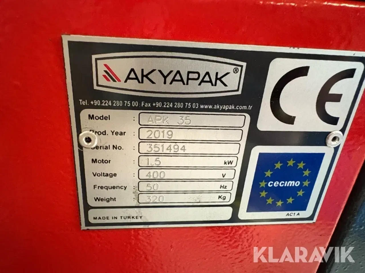 Billede 9 - Profiljernsvalser Akyapak APK 35