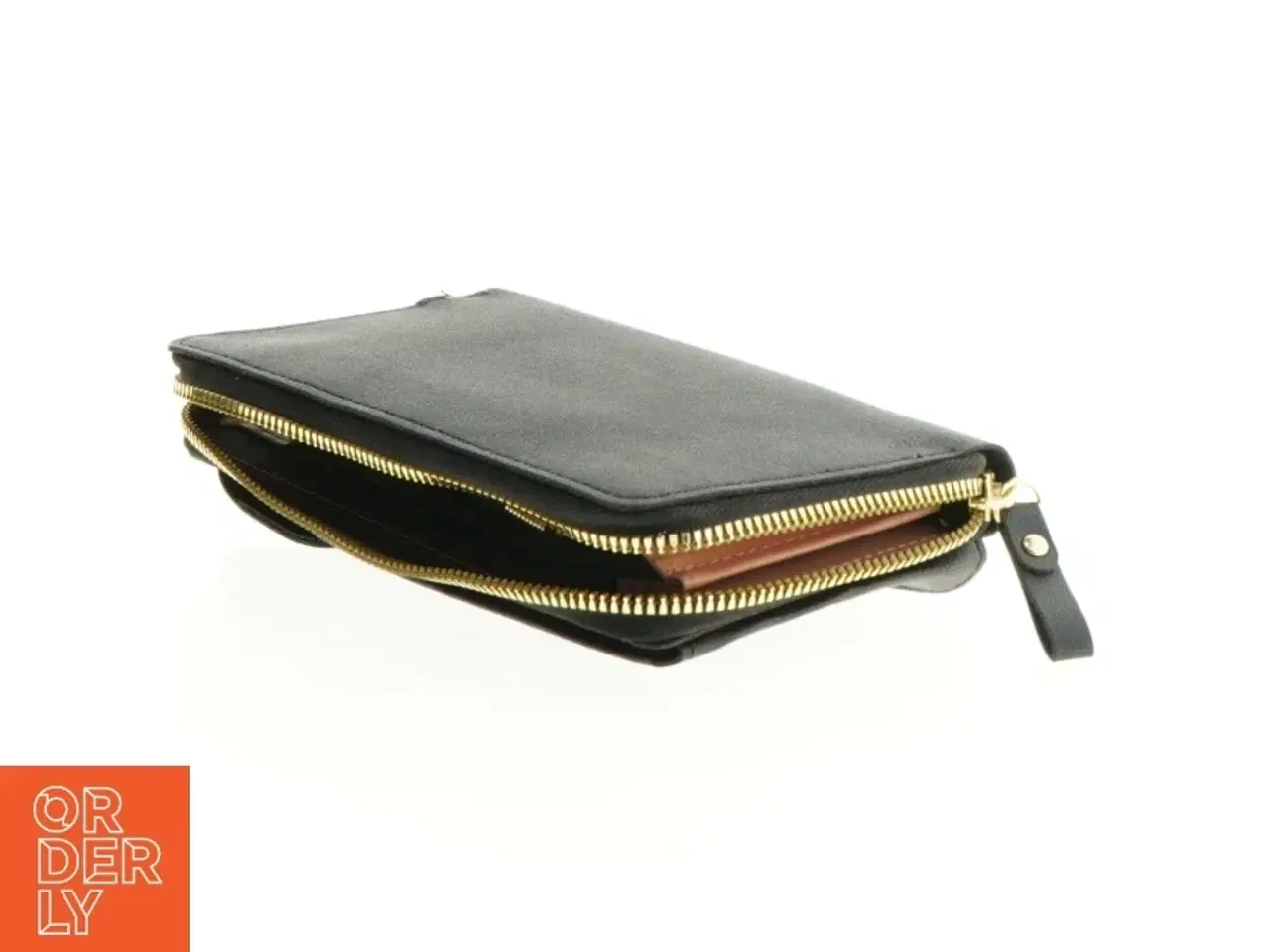 Billede 7 - Sort læderpung og telefonhylster med rem fra Forever Lovely (str. 19 x 12 cm)