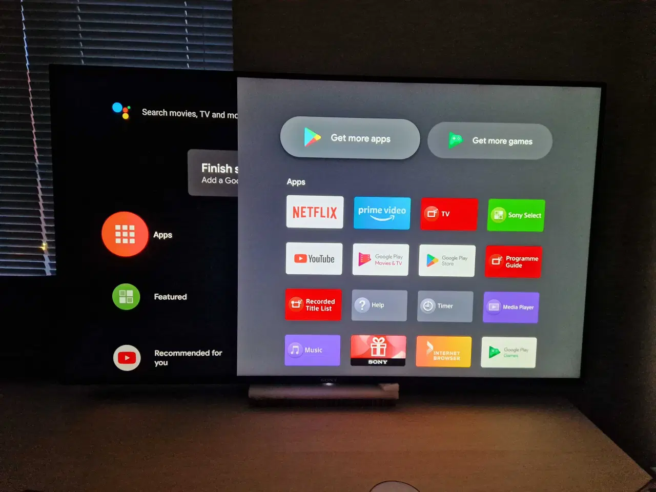 Billede 4 - 55" Sony Android TV 4K UltraHD med vægbeslag