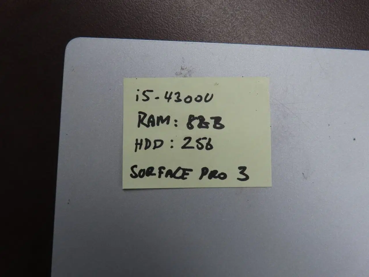 Billede 3 - Tablet, MICROSOFT SURFACE 256GB