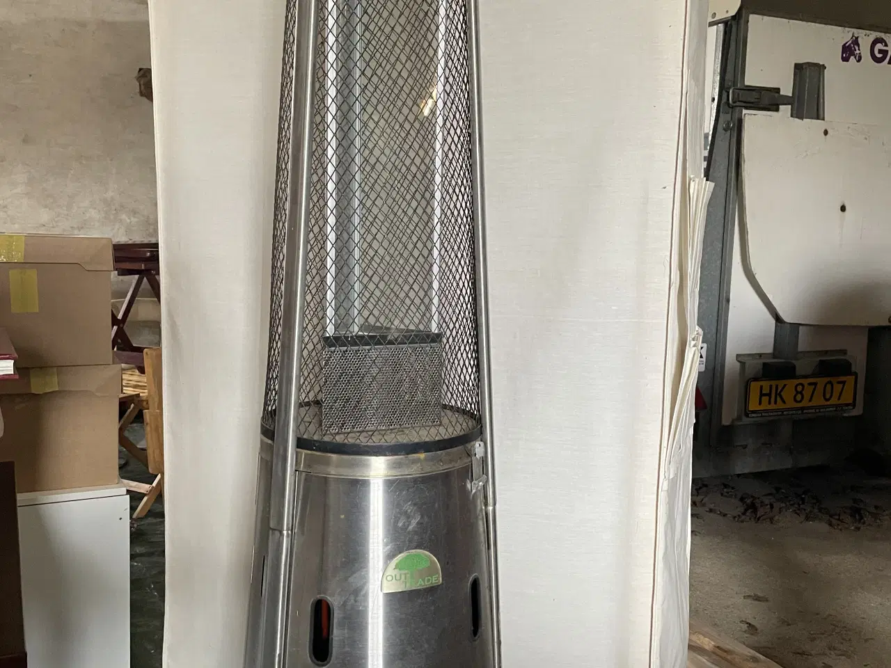 Billede 1 - Terrassevarm i stål