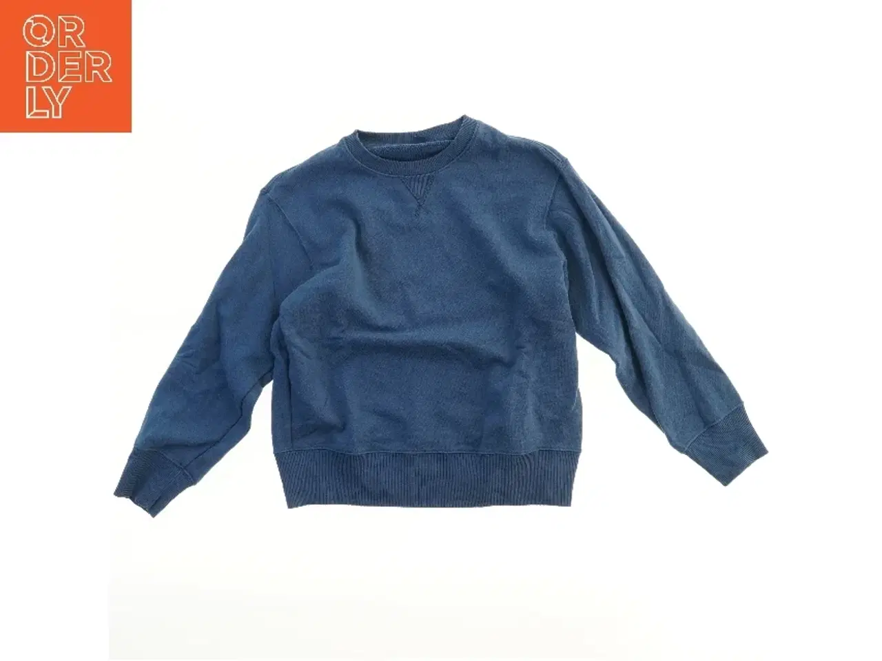 Billede 1 - Blå sweatshirt fra Uniqlo (str. 134)