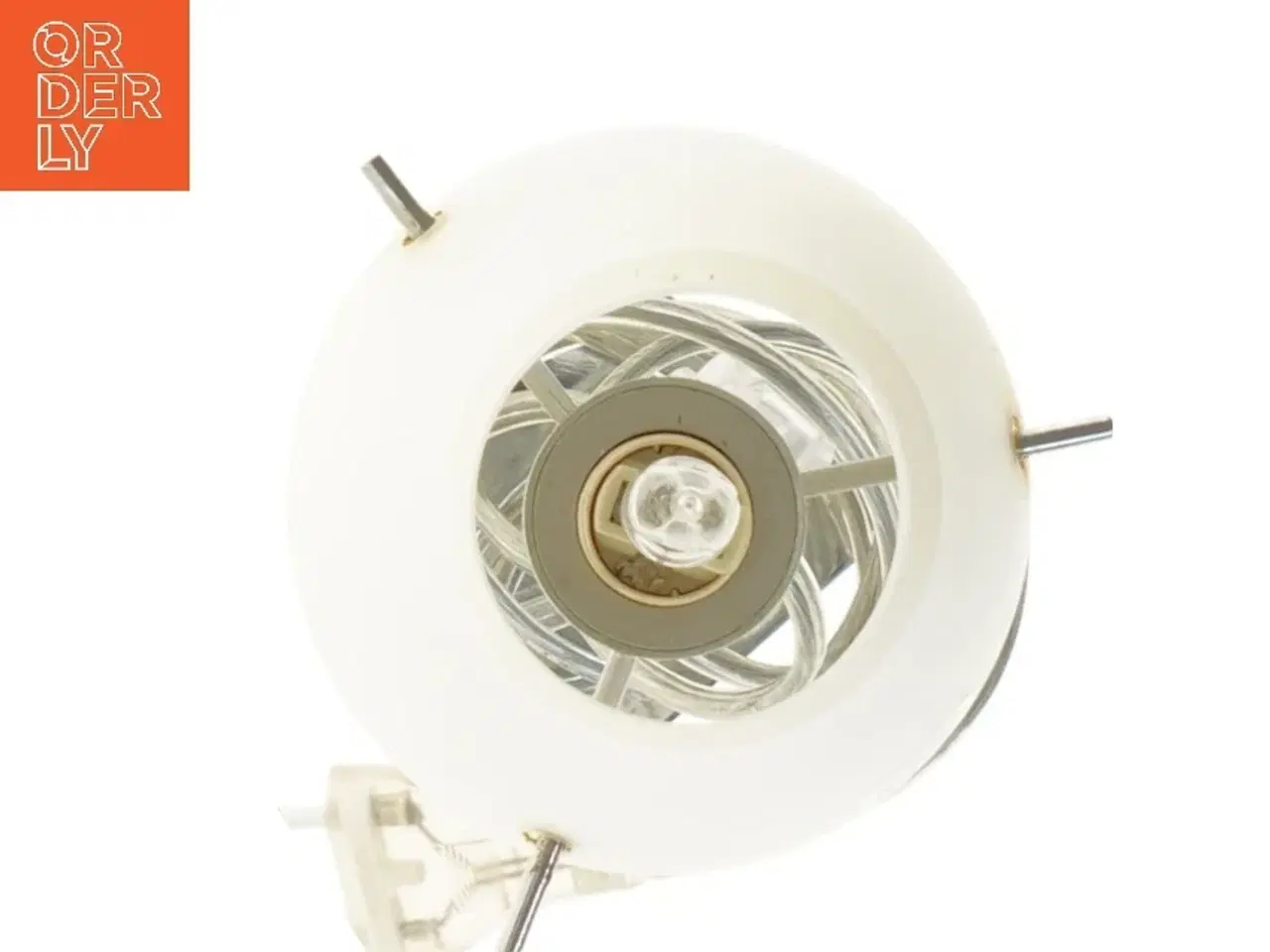 Billede 2 - Hvid Herstal bordlampe (str. 35x6x6 cm)