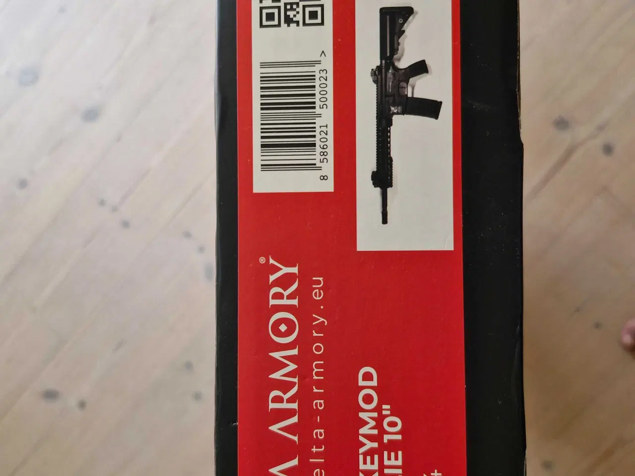 Billede 9 - Softgun Airsoft på el AR 15 Keymod Charlie 10"