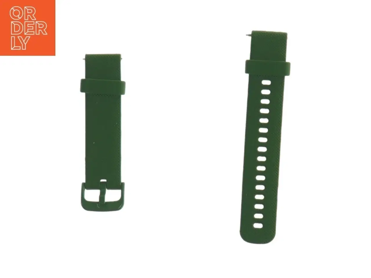 Billede 1 - Grøn silikoneurrem (str. 8 x 2 cm og 11 x 2 cm)