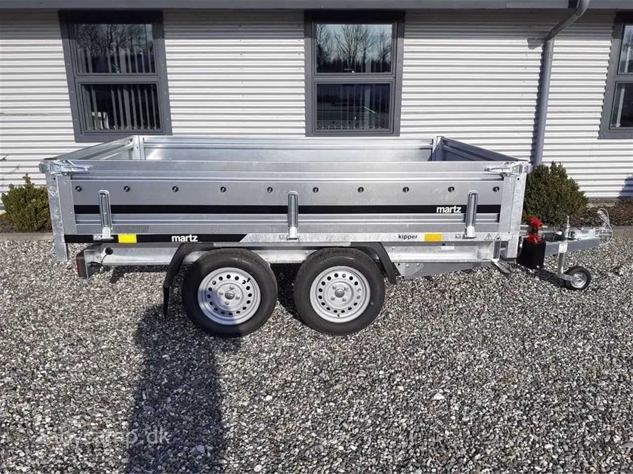 Billede 2 - 0 - Martz Transporter 2515   Martz boggie trailer med hydraulich tip 750 kg til skarp pris