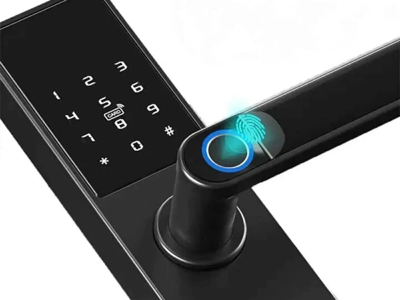 Billede 2 - 2 stk. Smart Lock Entrivo HR05 Sort