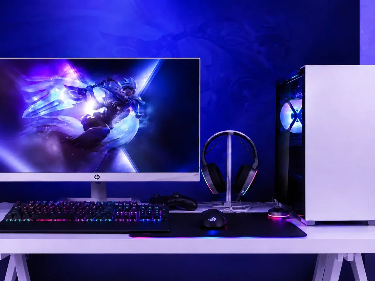 Billede 1 - RGB Gamer vandkølet komplet sæt
