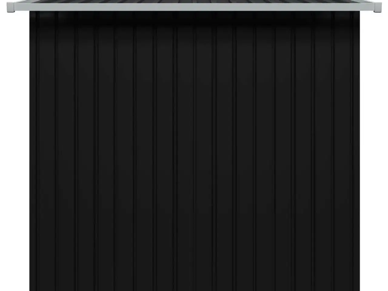 Billede 7 - Haveskur stål antracitgrå