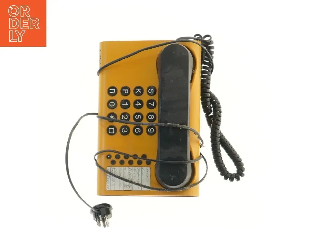 Billede 3 - Retro telefon fra danMark (str. 8x22x14 cm)