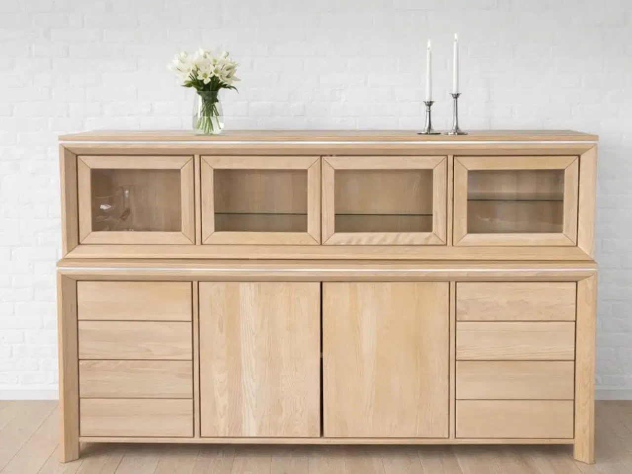 Billede 1 - Spisebord Casø spisebord i massivt sæbebehandlet b