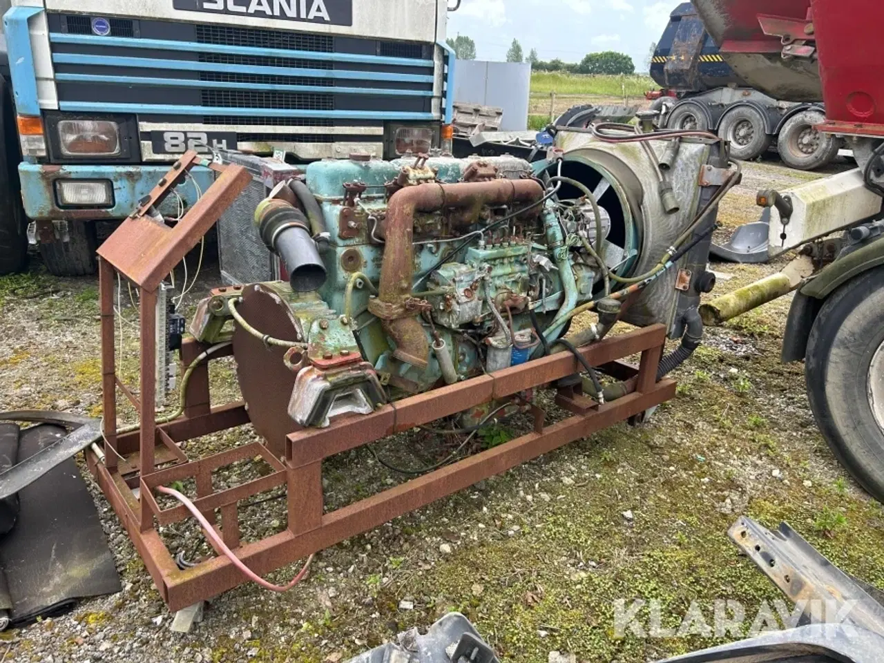 Billede 1 - Rækkemotor Scania