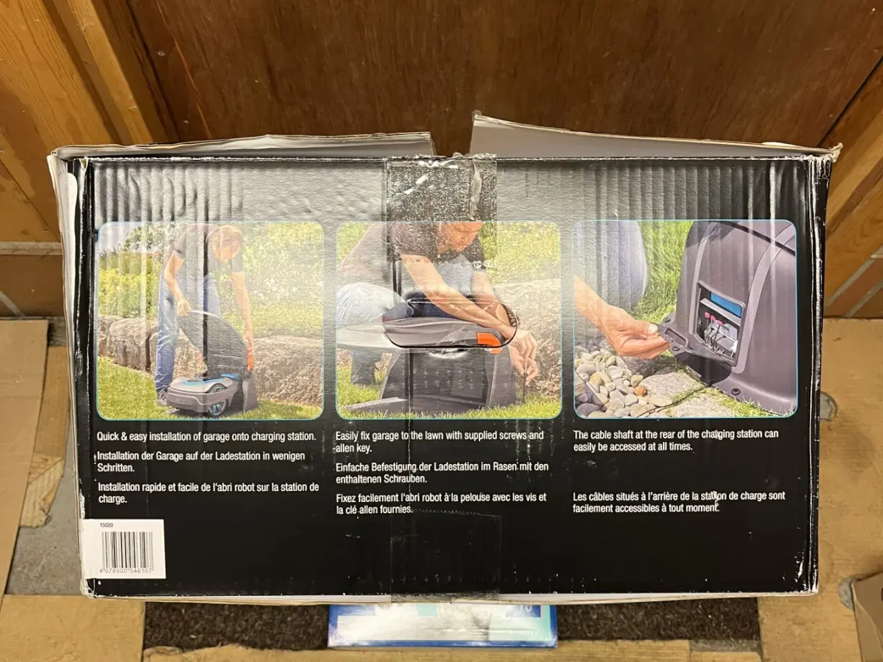 Billede 2 - Garage til robot klipper