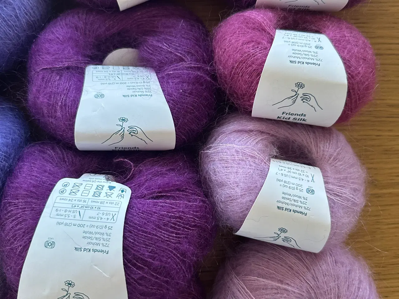 Billede 3 - 400 g. Kid Silk. Røgfrit 