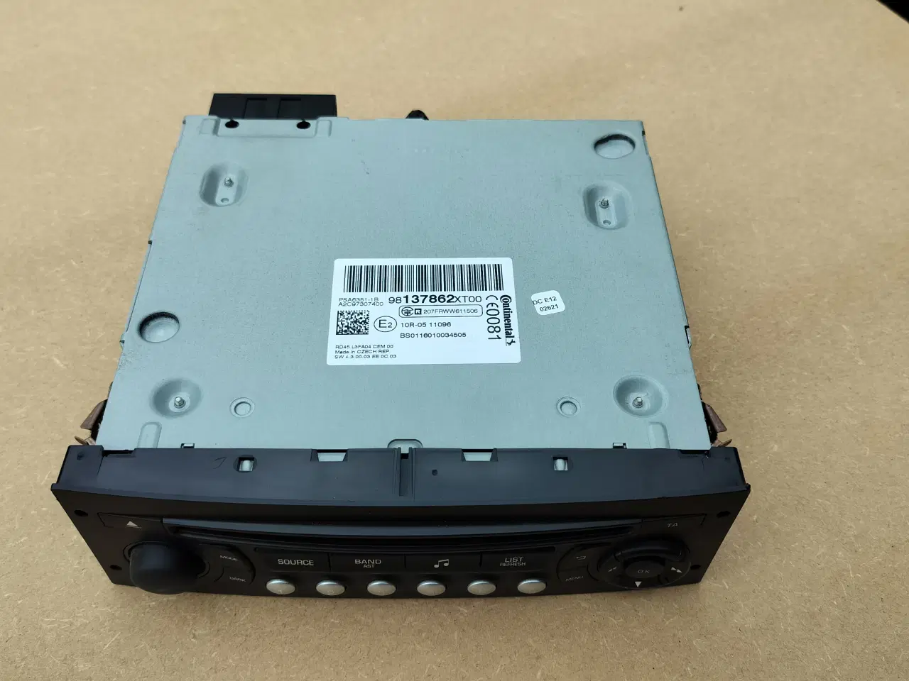 Billede 6 - Autoradio Citroen/Peugeot med CD