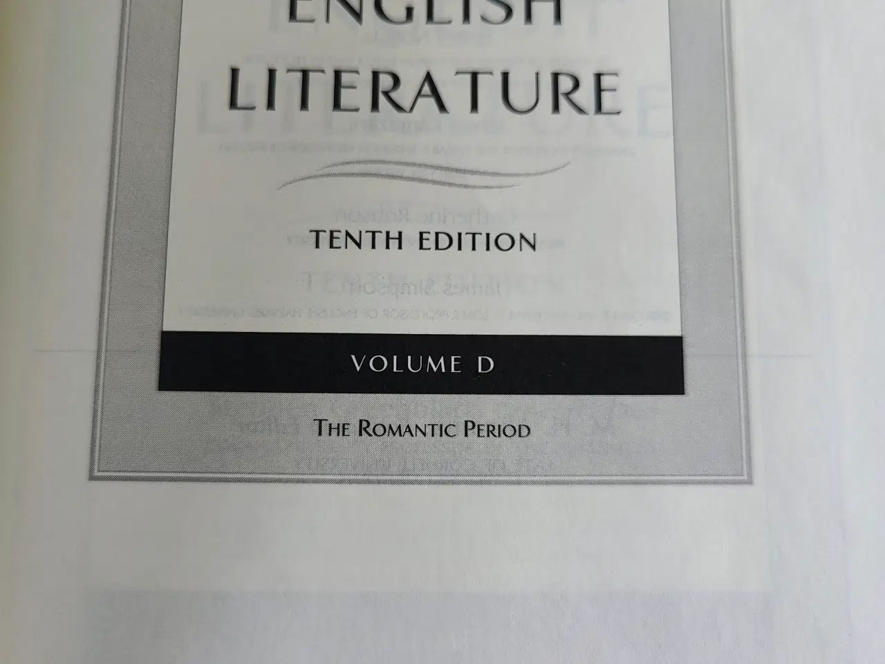 Billede 5 - Norton Anthology English & American Literature