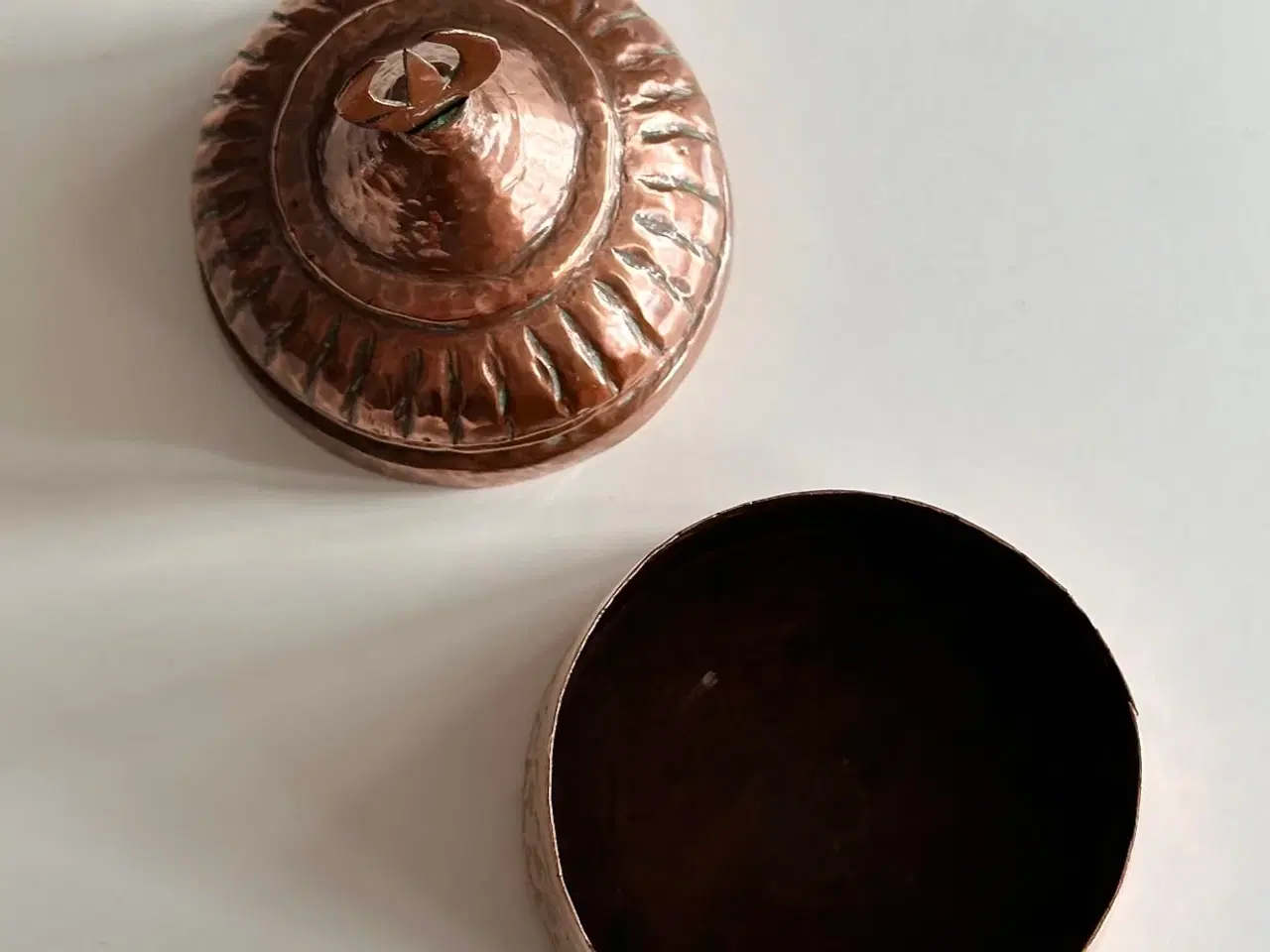 Billede 3 - Kobber lågkrukke