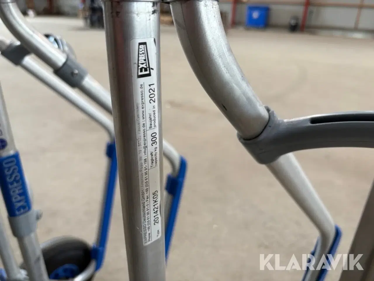 Billede 10 - Højstyrke-aluminiums Sække vogne Expresso 201421K05 2 styk