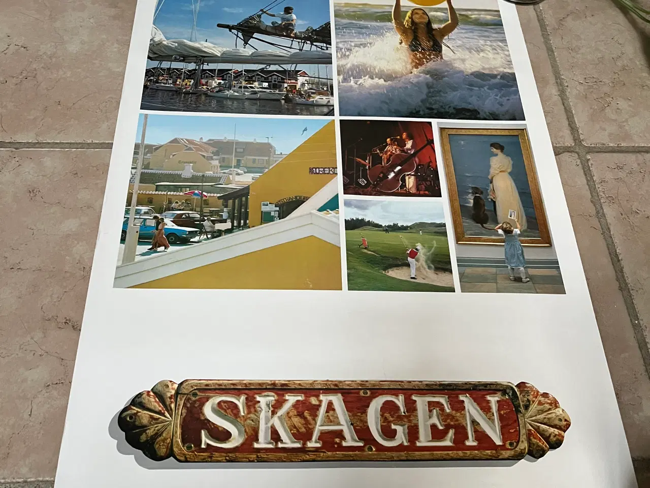 Billede 1 - Plakat fra Skagen Turistforening