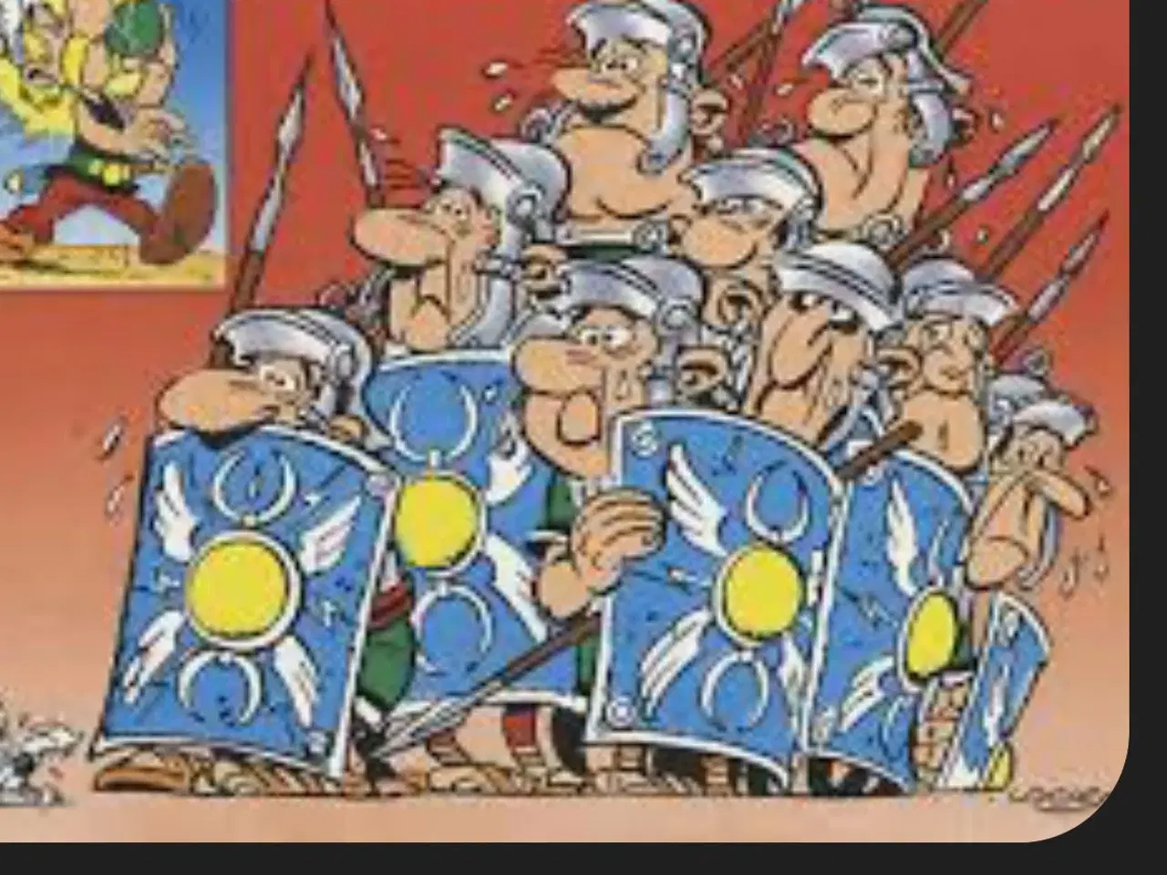 Billede 4 - Det Romersk skjold - Scutum - i metal.