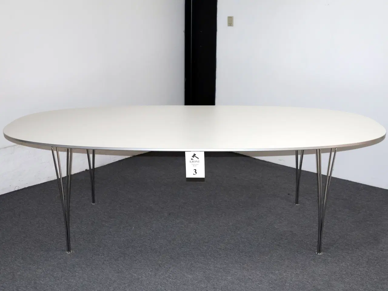 Billede 1 -  Piet Hein bord Super-Ellipse L 240cm B 120cm H 72