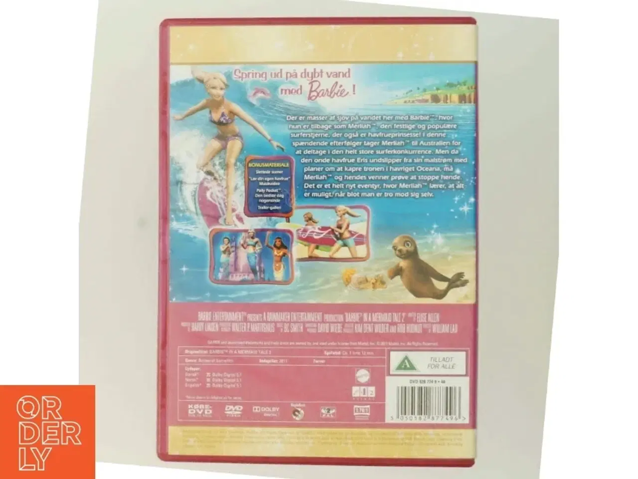 Billede 3 - Barbie i et Havfrueeventyr 2 DVD fra Barbie