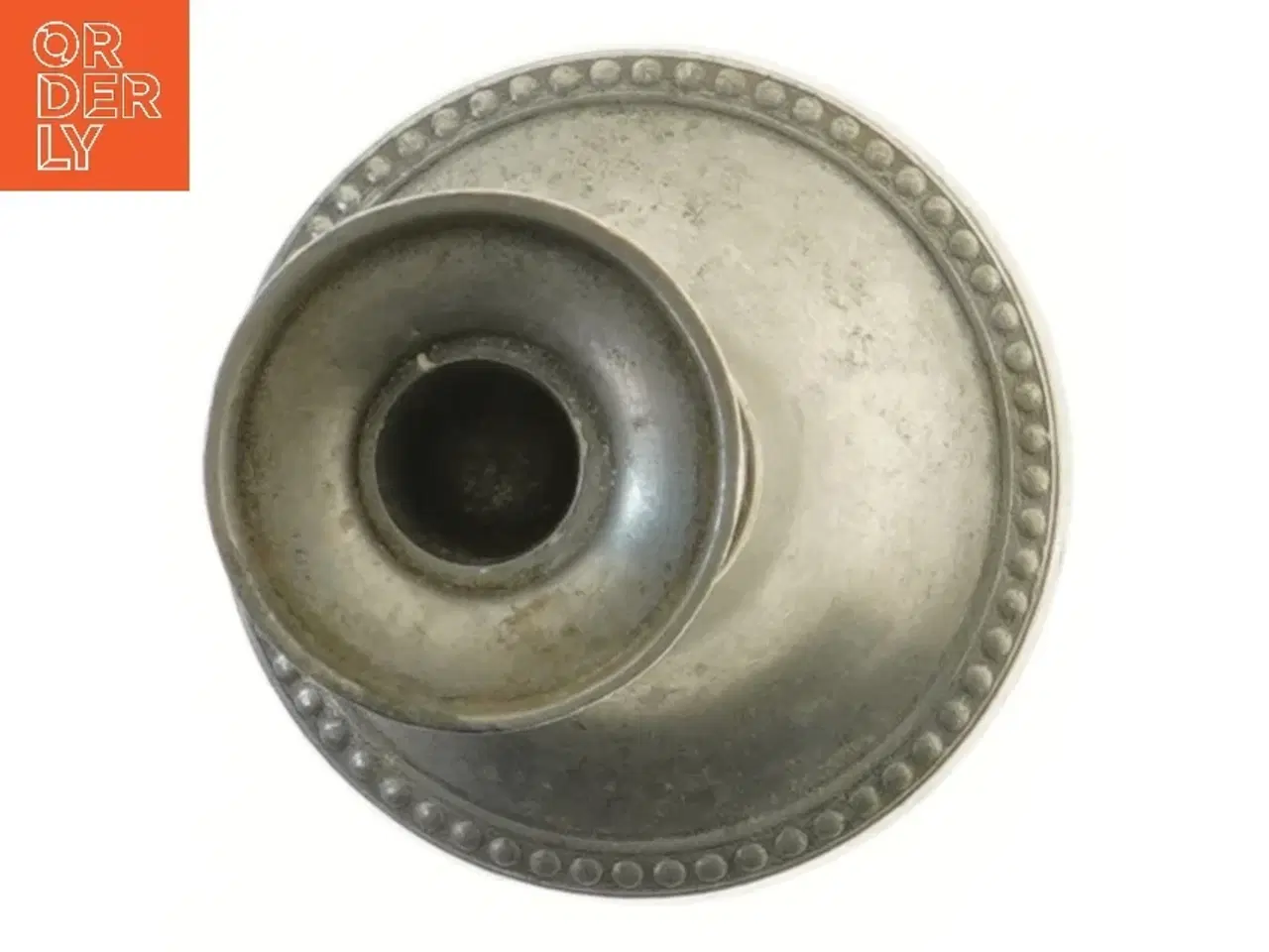 Billede 2 - Tin Metal lysestage 26 cm (str. 26 cm)