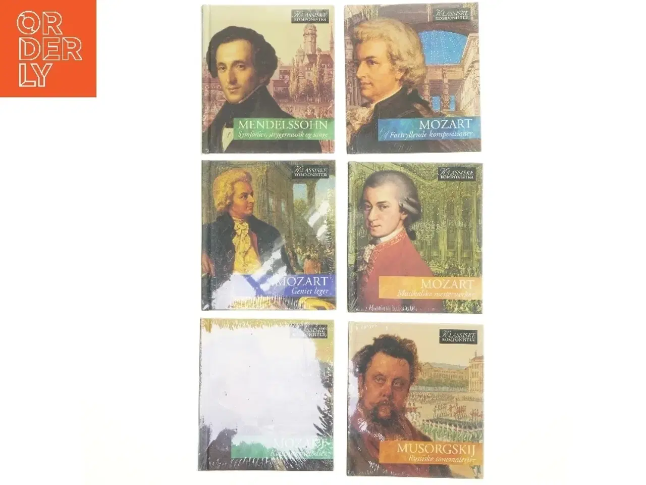 Billede 3 - Klassiske komponister CD-kollektion (str. 13,5x15, 6 styk cm)