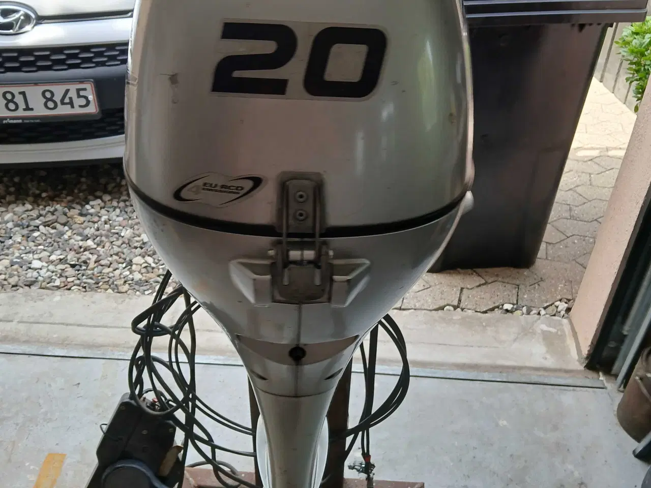 Billede 4 - 20 hk honda påhængsmotor L.ben Årg. 2005