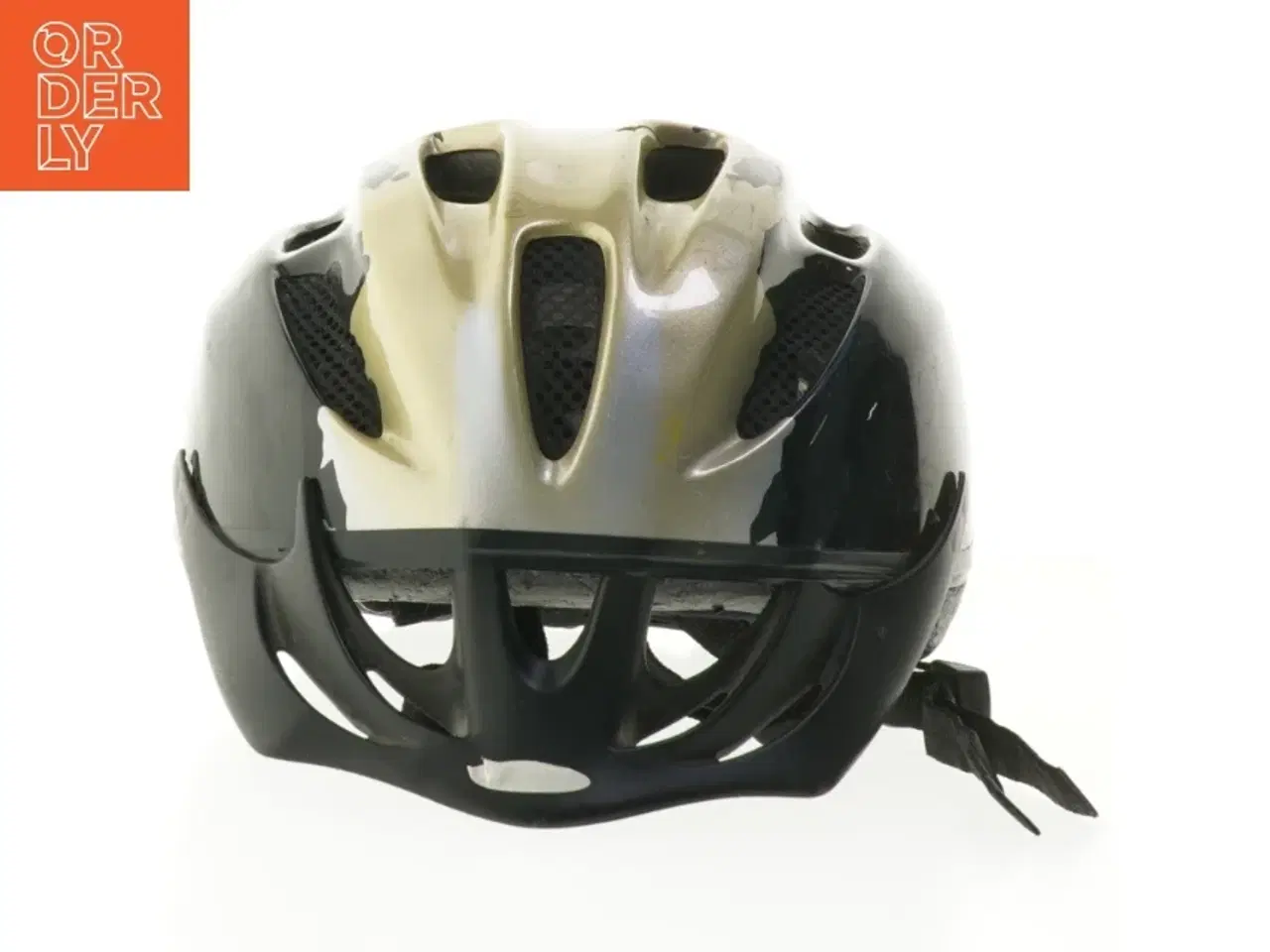 Billede 3 - Cykelhjelm i camouflagefarve (str. 29 cm)