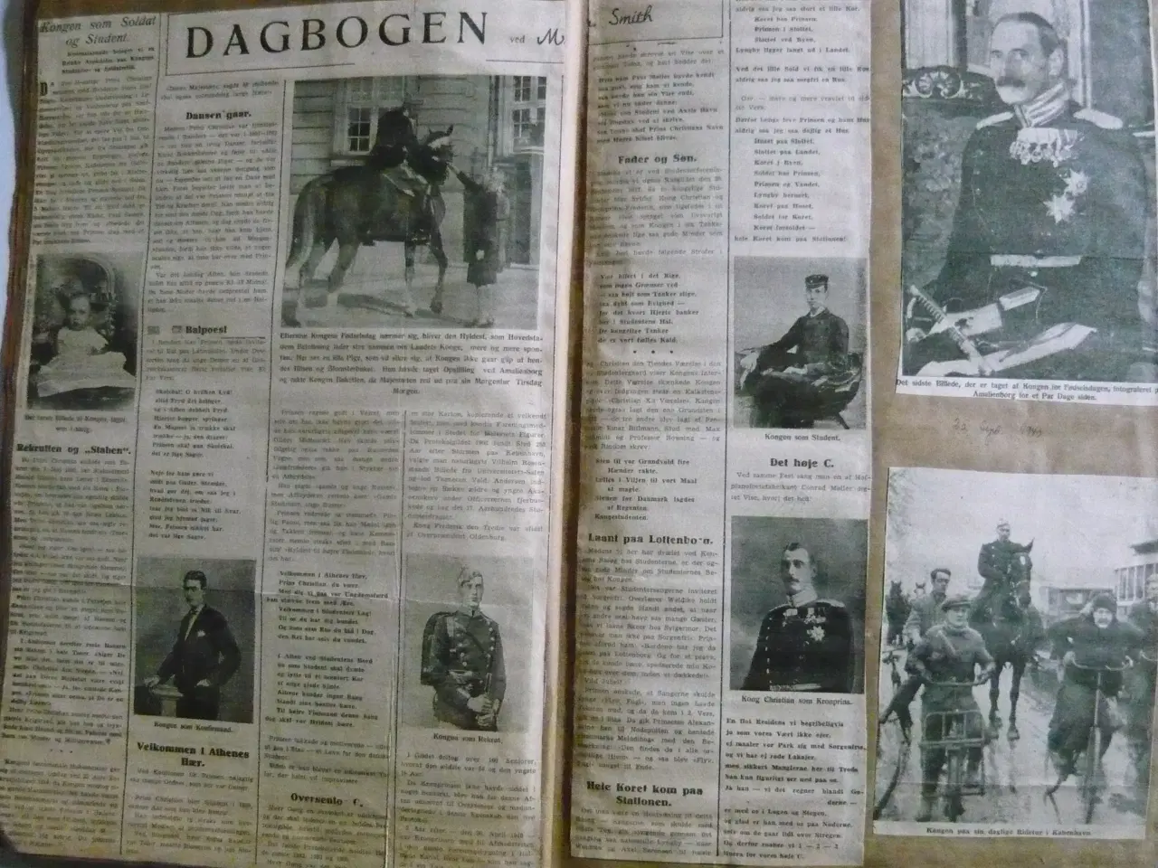Billede 5 - RIGTIG GAMLE KONGELIGE UDKLIP