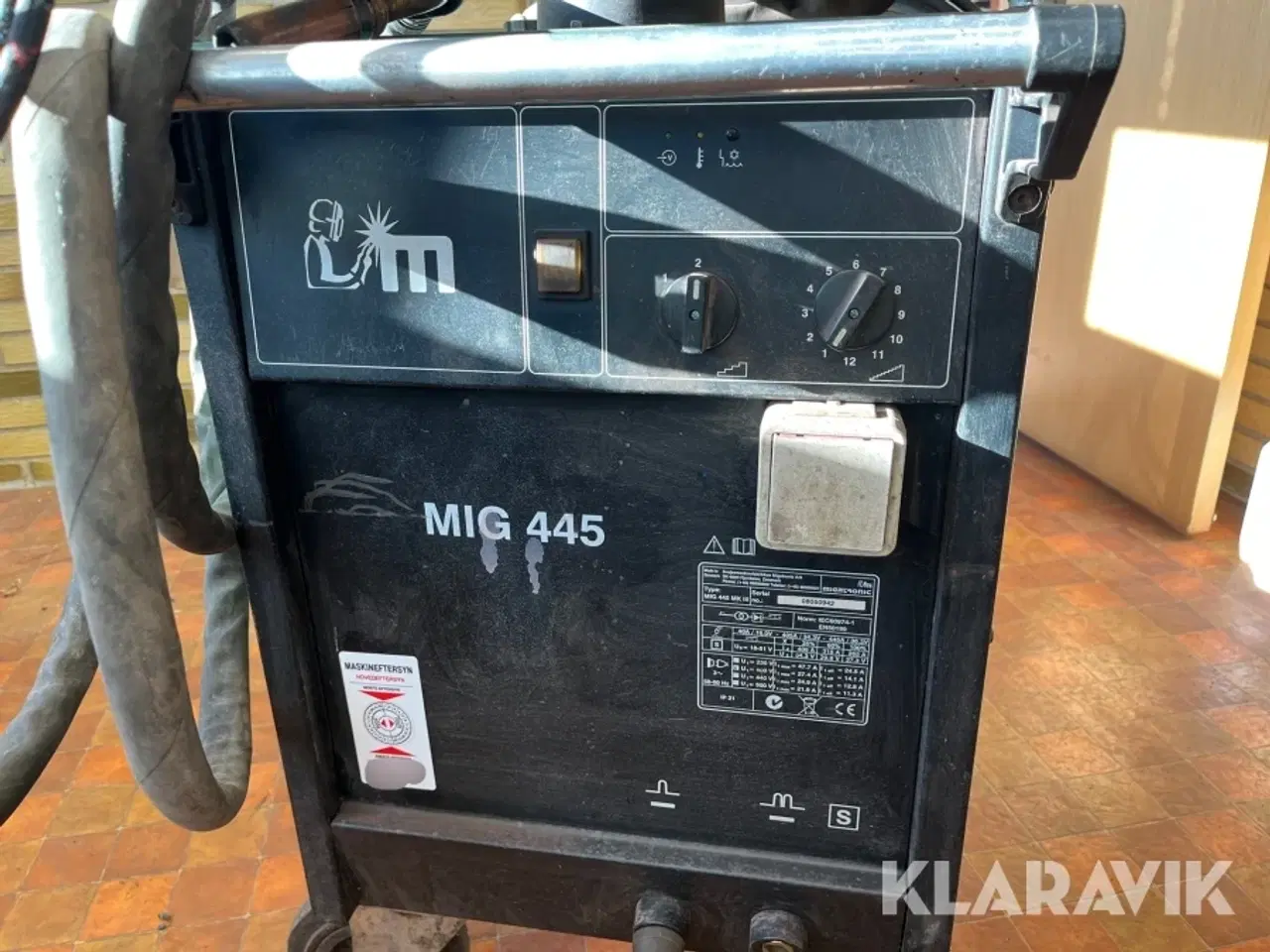 Billede 10 - Svejsemaskine Migatronic MIG445 MIG/MAG