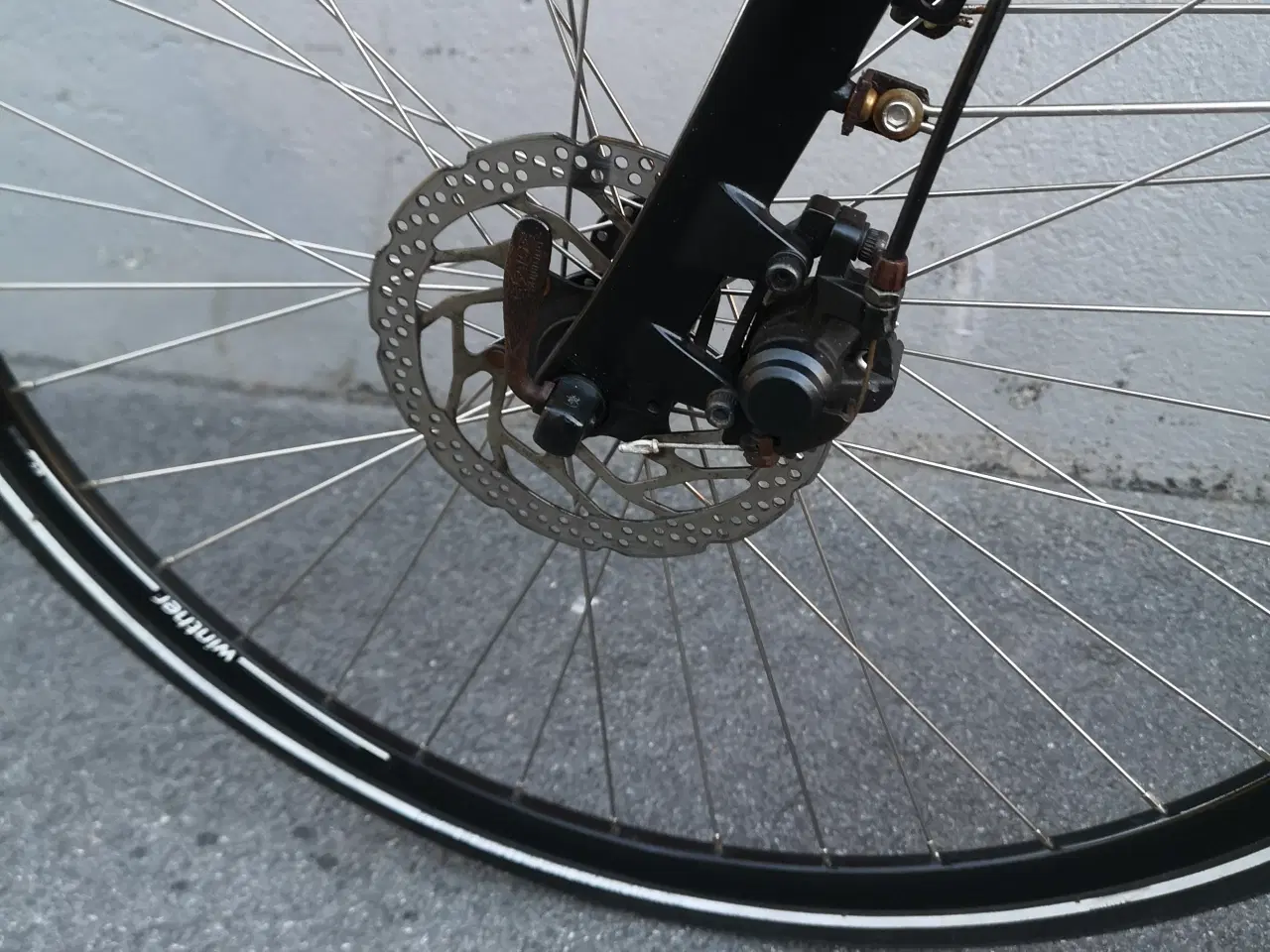 Billede 16 - Winther CORNWALL Sort . 18 gear, 52 cm , basta lås