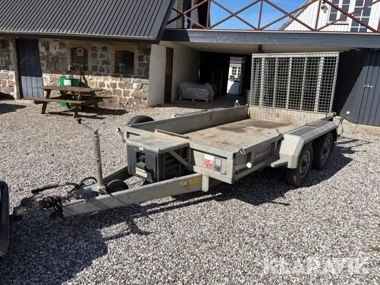 Billede 1 - Maskintrailer Nugent Pt105 Pt2700