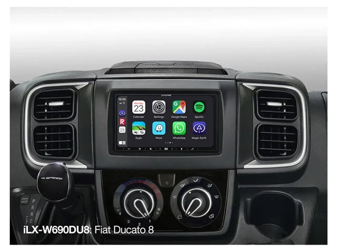 Billede 1 - Alpine ILX-W690DU bundle til Fiat Ducato 8